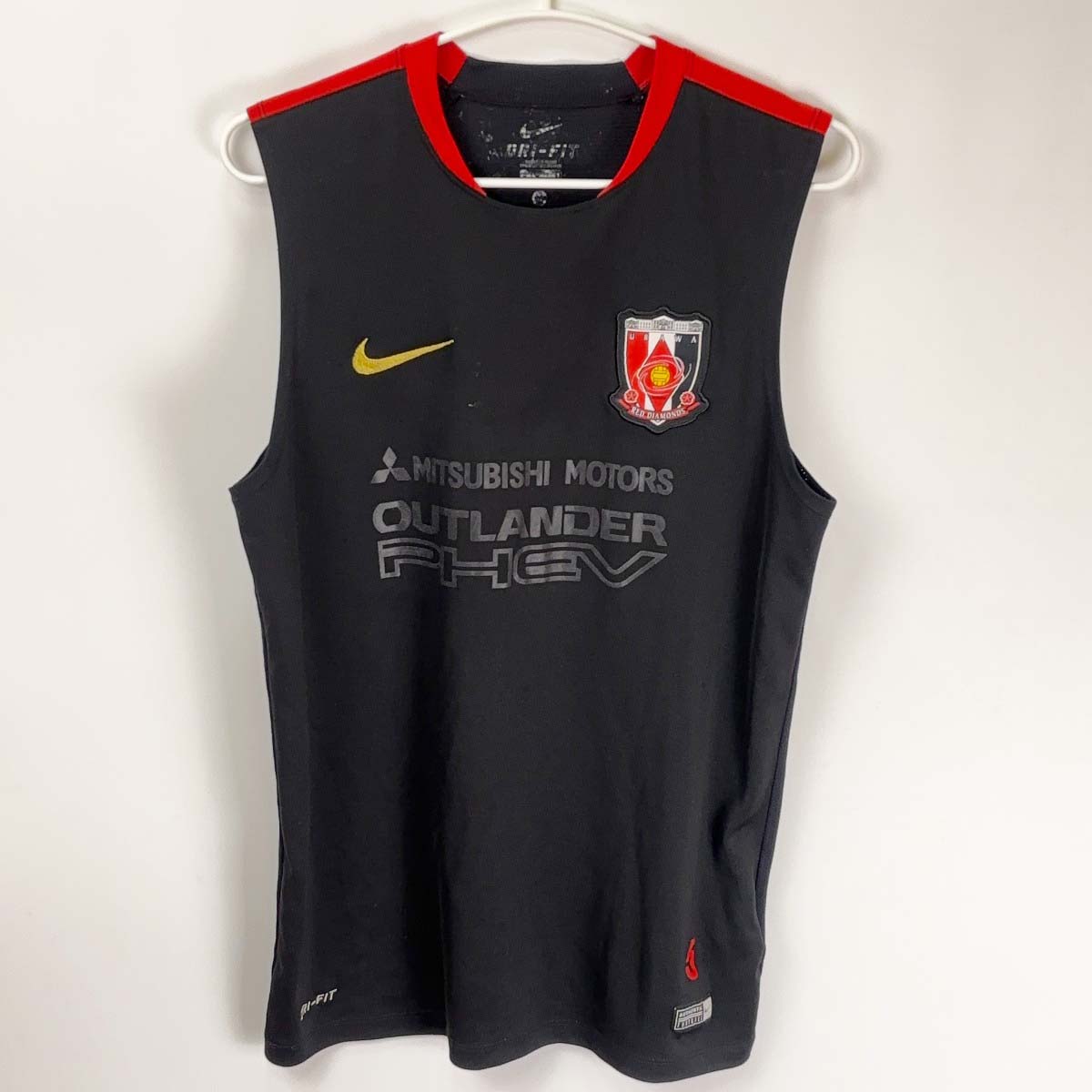 中古】ナイキ 浦和レッズ ジャージ ノースリーブ #5 選手 支給品 実