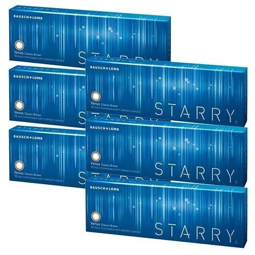スターリー(10枚入)6箱/ゆうパケット/1日使い捨て カラコン/sale