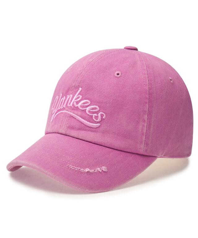 キャップ [MLB] Vintage Cursive Unstructured Ball Cap MLB] Vintage Cursive Unstructured Ball Cap ☆大人気☆ (MLB