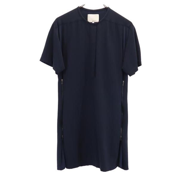 3.1フィリップリム 半袖 ワンピース 濃紺 3.1 Phillip Lim レディース