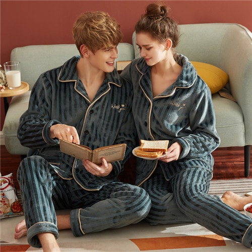 厚手 ルームウェア もこもこ 結婚祝い 記念日 上下セット 部屋着 Rsa11176892 ペア プレゼント お揃い 冬 パジャマ 秋 ペアパジャマ カップル 長袖 5,620円