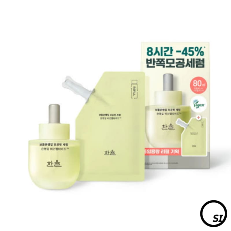 ボドル銀行葉 毛穴フィット セラム 40ml+40ml 企画セット (ペプチド/ 毛穴セラム)