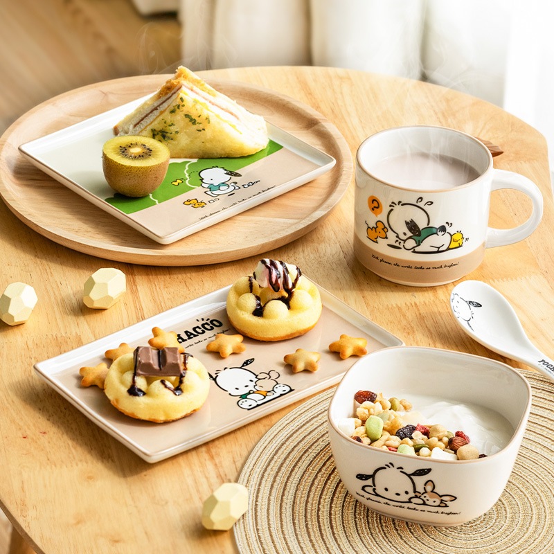 ポチャッコ可愛い一人用食器セット子供用食器セット