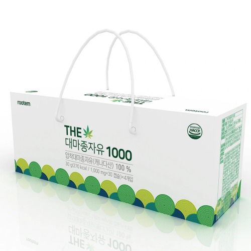 [韓国健康食品] ルテム THE ジョンジャユ 1,000 プレゼントセット / 1,000mg x 30カプセル x 4
