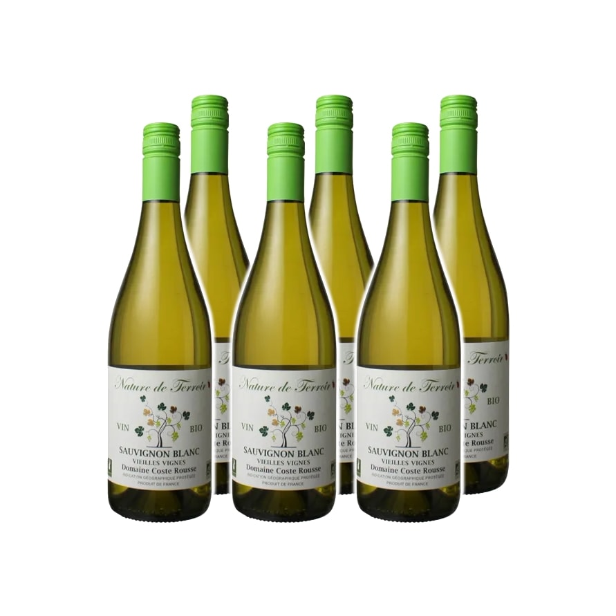 ナチュール ド テロワール ソーヴィニヨン ブラン オーガニック 2021 6本セット