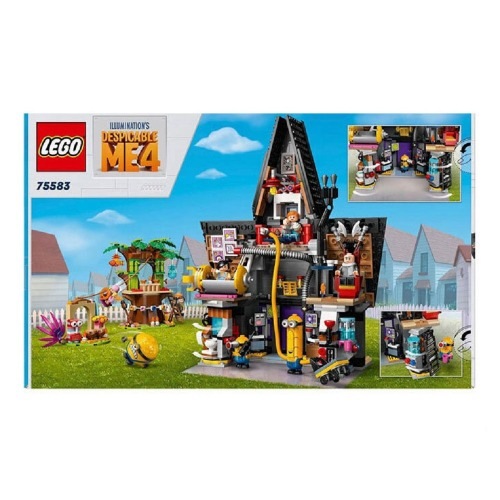 レゴ75583ミニオンズとグルーのファミリーマンションクリスマスこどもの日各種記念日知人ギフト学校教区
