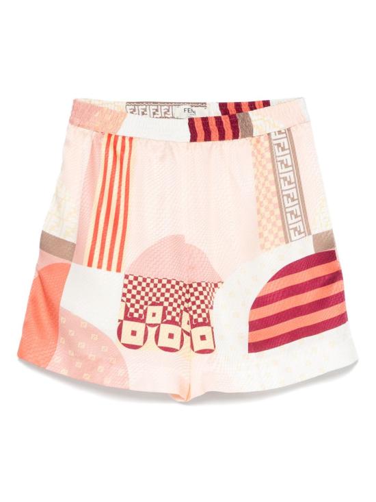 FENDI Women Shorts & Burmudas FR6643 AUQMF1SAW Red
