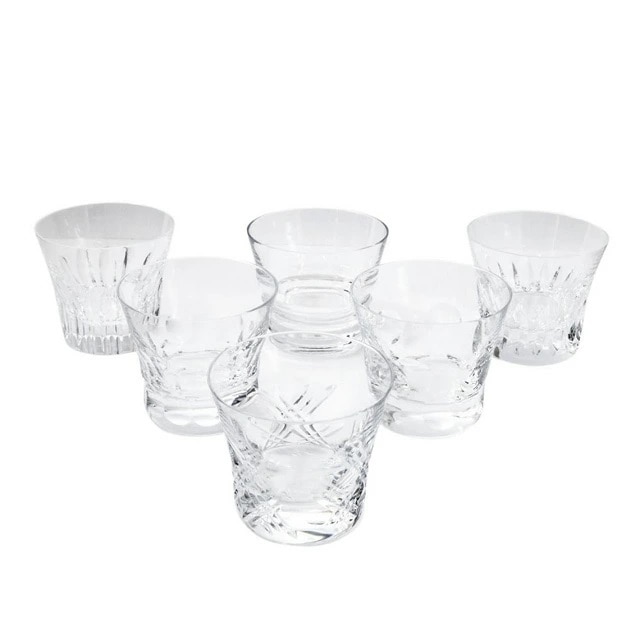 Baccarat 2809854 バカラ グラス エブリデイ タンブラー オールドファッション ロックグラス クリスタルガラス 8.5cm 200ml 客数×6