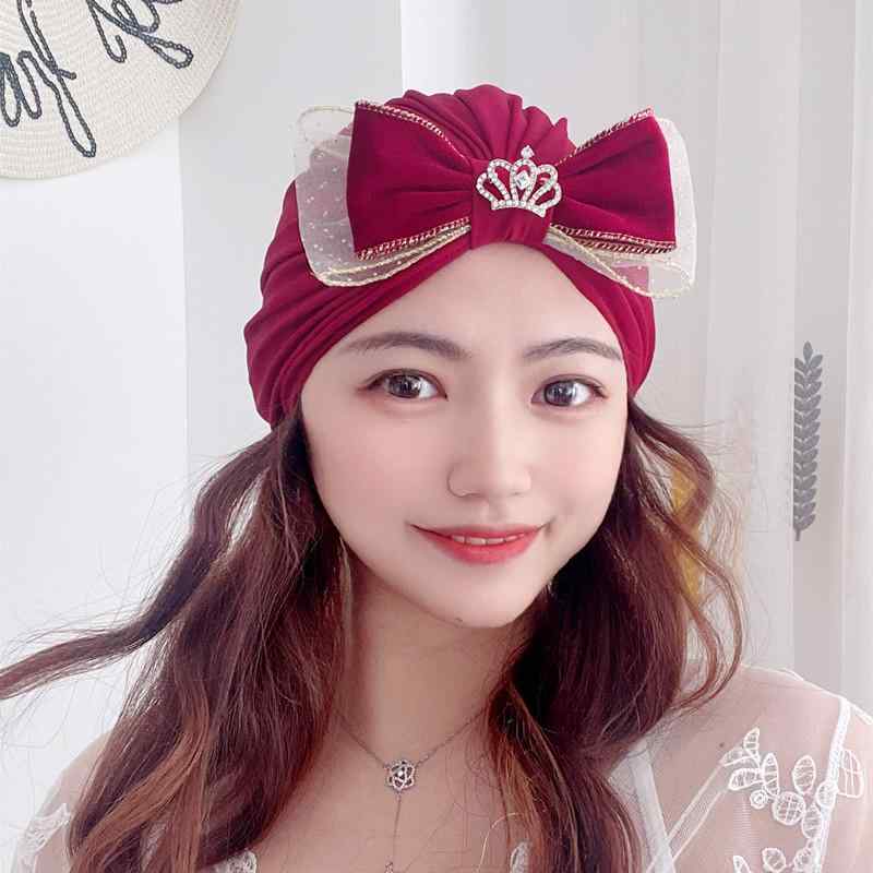 スイムキャップ レディース ファッション 夏 サマー 韓国 水泳 帽子 スイミング キャップ おしゃれ クラウン リボン エレガント