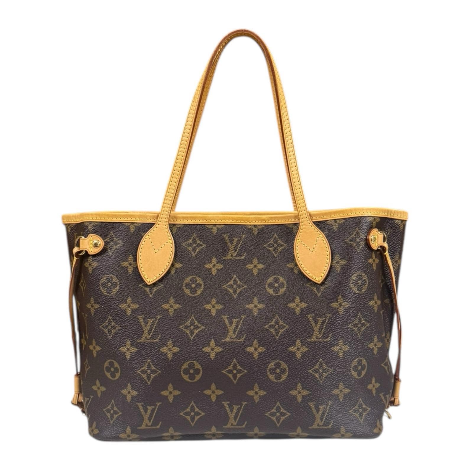 ルイヴィトン ネヴァーフルPM モノグラム トートバッグ モノグラムキャンバス M40155 ブラウン LOUIS VUITTON 中古