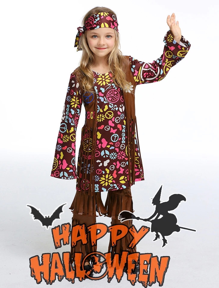 子供ハロウィン衣装子供 女の子 インディアン アボリジン 野人 原始人 KIDS キッズ ハロウィン衣装 幼稚園ハロウィン衣装 最新ハロウィン衣装 ハロウィーン
