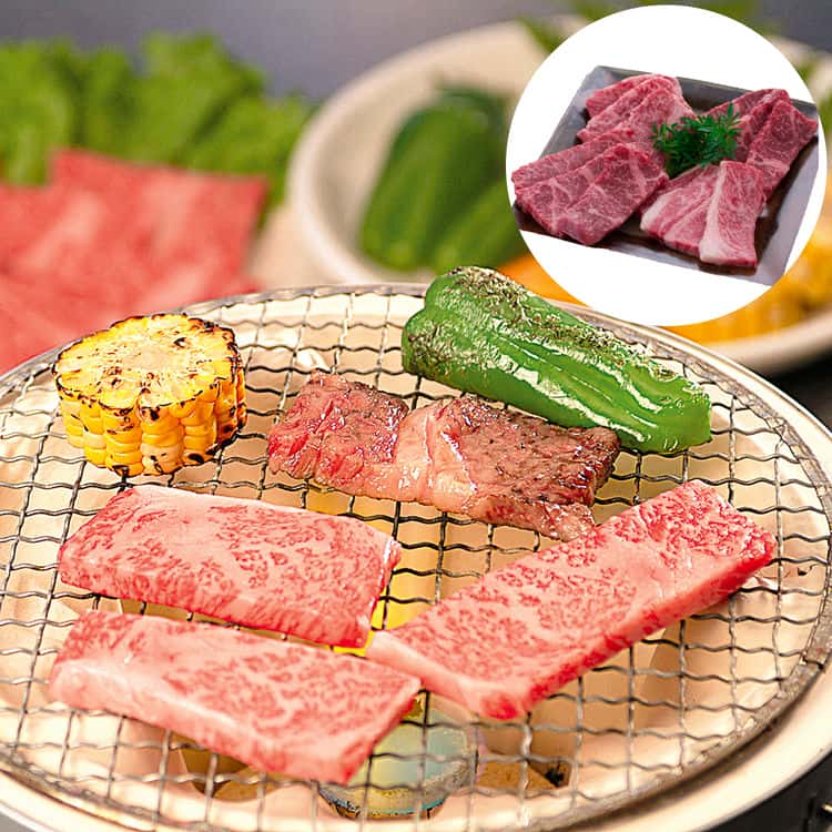 長野 信州アルプス牛 焼肉用（モモ）400g （バラ）400g 離島は配送不可 3950038 お歳暮 お中元 お土産 ご進物 ギフト 贈り物に最適