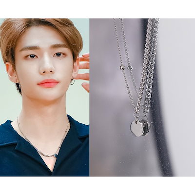 straykids ヒョンジン　愛用　ネックレス Qoo10] HEYHORANG StrayKidsヒョンジン着用/アビー : 腕時計・アクセサリー