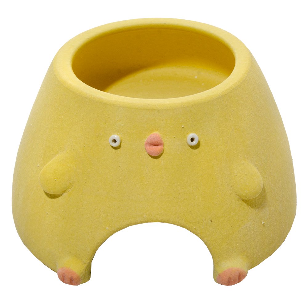 シェルター　アニマルウェットシェルター　ひよこ　Ｍ　信楽焼　爬虫類　両生類　ＣＲＣ17―85―30―20―00