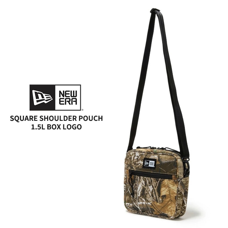 ニューエラ ショルダーバッグ NEW ERA スクエア ショルダーポーチ 1.5L ボックスロゴ リアルツリーカモ バッグ ミニバッグ 14324457 5,500円
