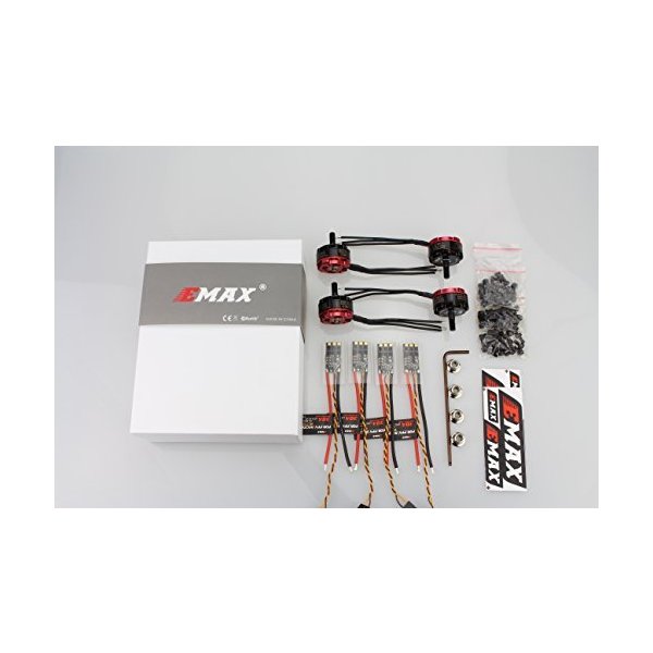 SHINA 4x Emax RS2205 2600KV Motor with BLHeli Lightning 30A ESC for FPV Racing Quadcopter 並行輸入品