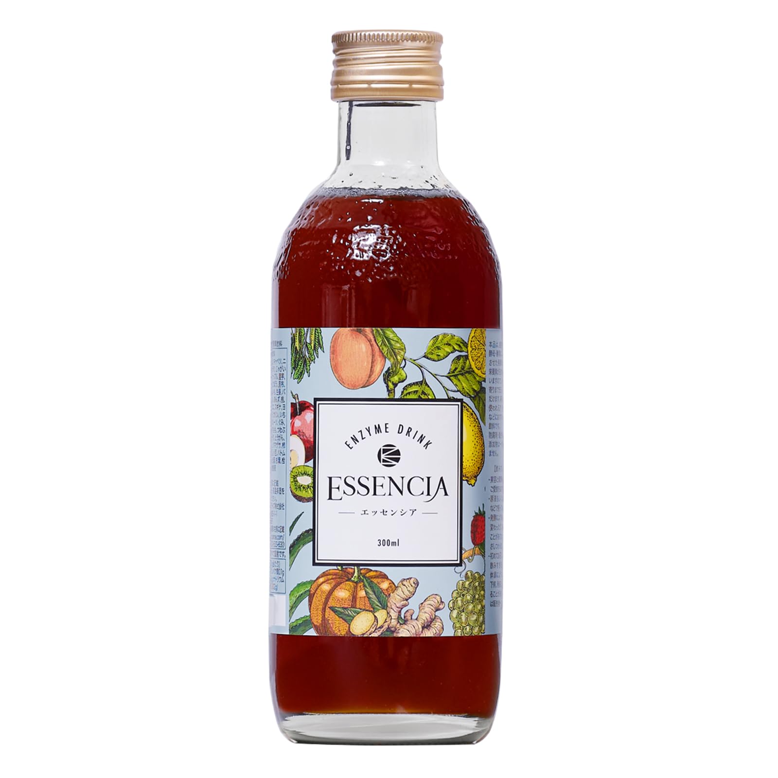 【医師オススメ】100%無添加 エッセンシア酵素300m (1本) 飲みやすい 酵素ドリンク ファスティング 置き換えダイエット