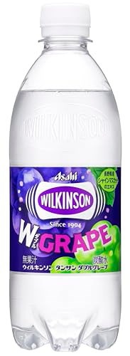 他サイト： アサヒ飲料 ウィルキンソン タンサン ダブルグレープ 500ml×24本 [炭酸水] [タンサン]の商品画像