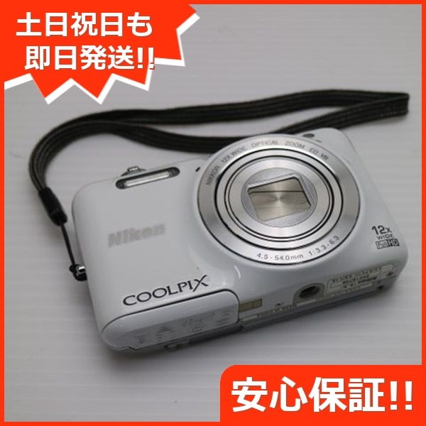 美品 COOLPIX S6600 ナチュラルホワイト デジカメ Nikon 92