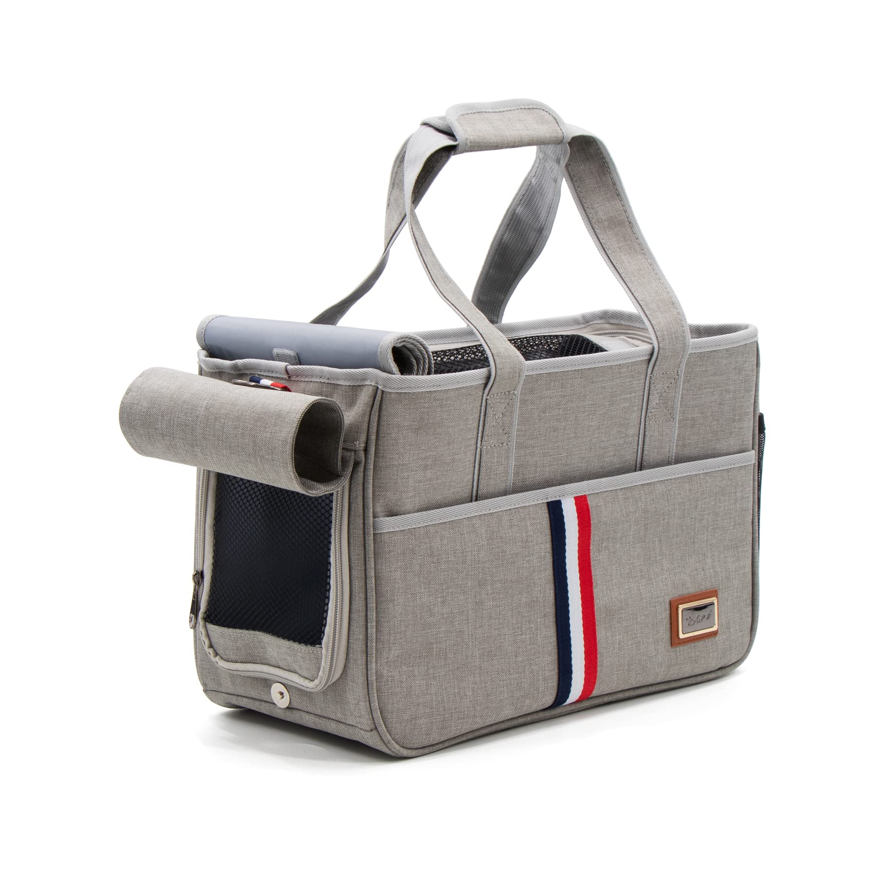 GPR 猫 犬 うさぎ 小動 物兼用 2WAY ペットキャリー キャリーバッグ・スリング キャリーバッグ ペットキャリーバッグ 3色 軽い 折りたたみ 水洗いOK 三面メッシュ加工 900D防水オック