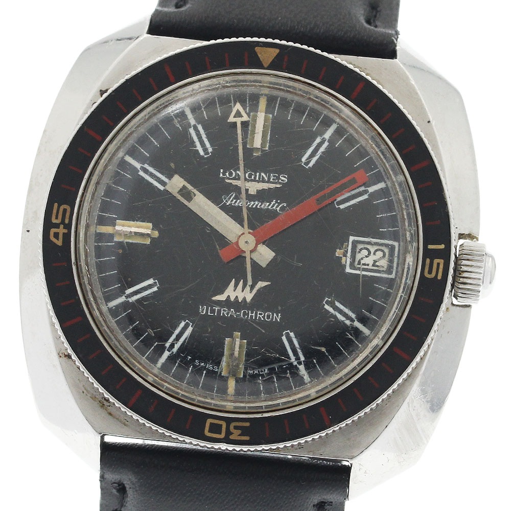 ロンジン LONGINES ウルトラクロン ダイバー デイト Ref.7970 自動巻き メンズ _943879【中古】