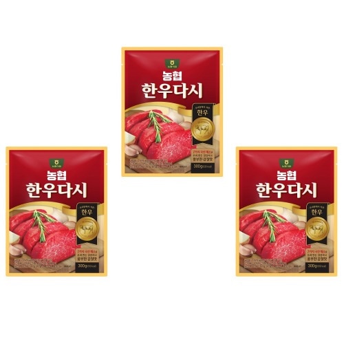 農協食品ハンウダシ300g 3つの学校軍のおいしい簡単な調味料スープ料理