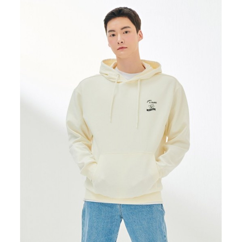 シャセカルトコモンキャラクターパーカーTシャツ-DARU5134B05