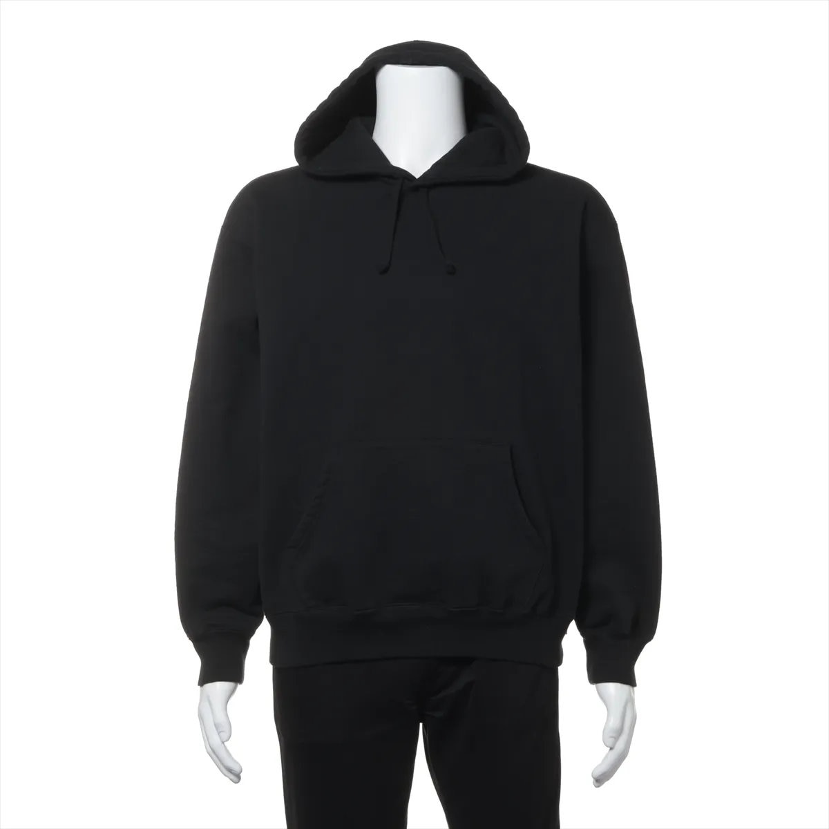 極美品 25AW フーディ トップス スウェット おしゃれ 洋服 パーカー ブラック 黒 メンズ MMM DX50-3 中古
