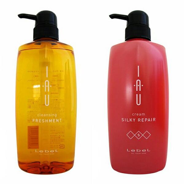 イオ クレンジング フレッシュメント 600ml シャンプー & クリーム シルキーリペア 600ml トリートメント セット