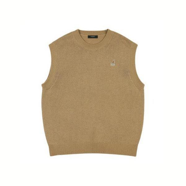 ベスト CQK KPFC-KN18690BE チェストシンボル ニットベスト 1869 ベージュ
