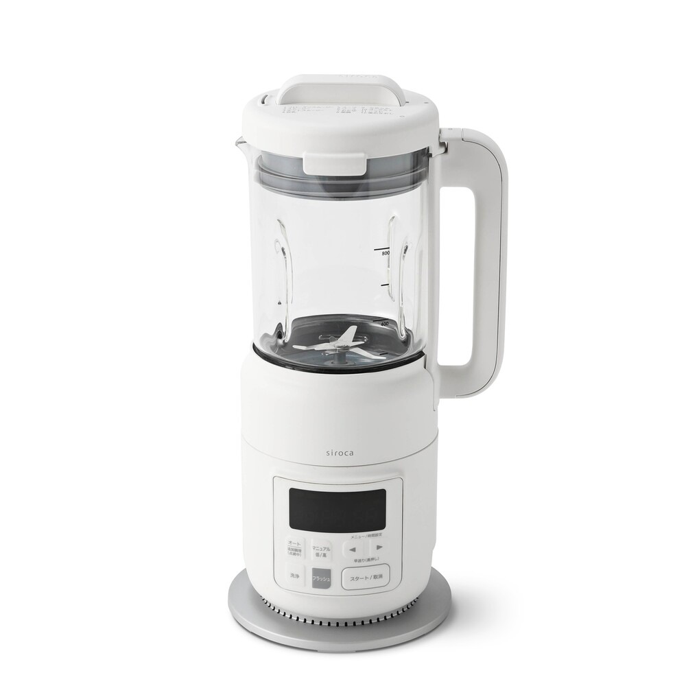 シロカ SM-S151W ヒーター機能付きブレンダー　ホワイト SMS151W