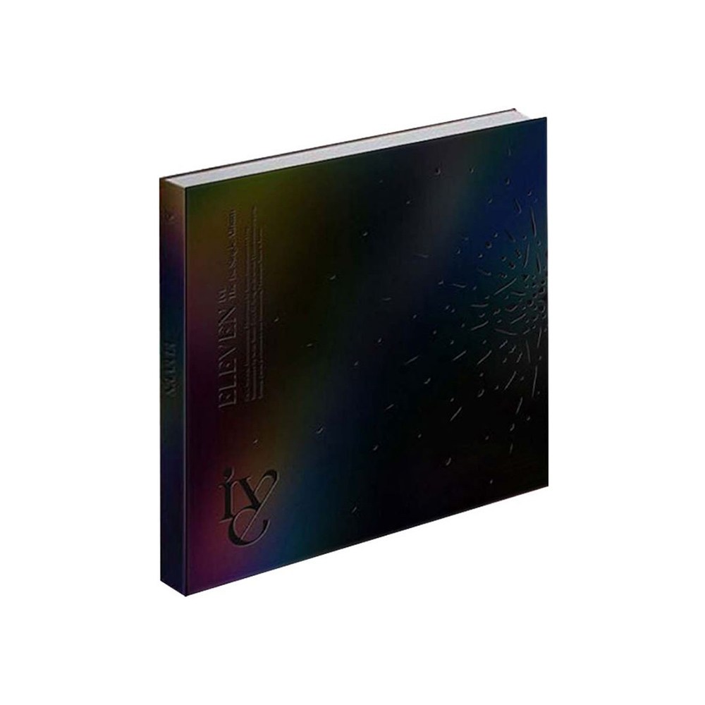 IVEアルバムイレブンELEVENシングル1集CDフォトブックアースポスターフォトカードVER 1ブラック