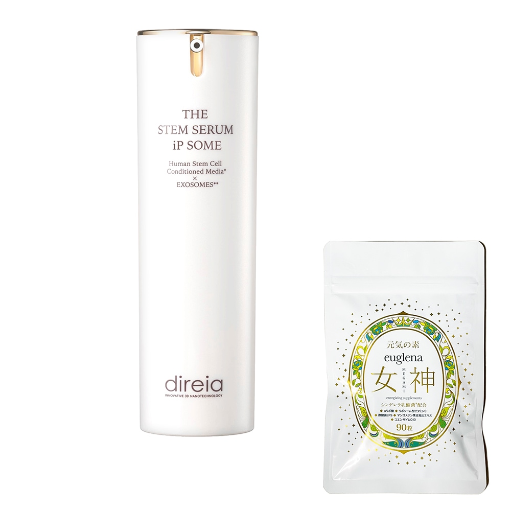 ザ STM セラムiP ソーム 30ｍｌ＋ユーグレナ女神90粒プレゼントお得セット