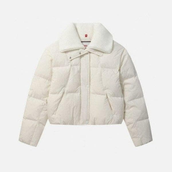 パディング VQA W244002TDJO1-IVY 女性レイヤードグースパディングジャケット