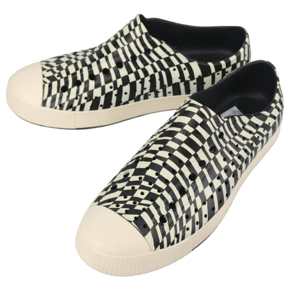 正規品 ジェファーソン プリント ジフィーブラック/ボーンホワイト/ボーンミニチェッカーズ 11111501-1058