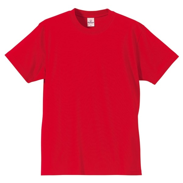 (5枚セット) Tシャツ XSサイズ レッド 綿100％ 耐久性 半袖 tシャツ ティーシャツ ティシャツ トップス 衣類