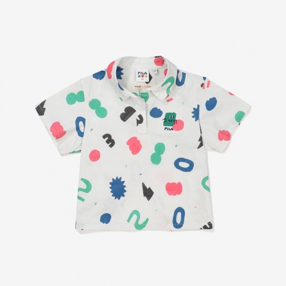 フィラ キッズ FilaXススジン プレイフルシャツ (FK2SHF2S01X_BOW)