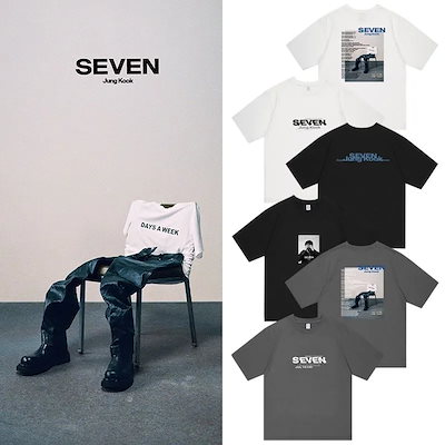 大人気!!!BTS 服 Jungkook SEVEN Tシャツ 半袖 服 グッズ 男...のサムネイル