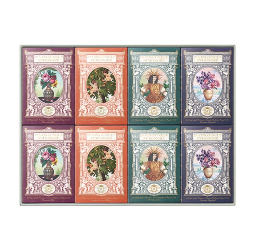 [バンネフサントノレ] 新しい香り サボン パフュメ ロイヤル 1779 フランス香り 香水石鹸 シーズン2 引っ越し祝い プレゼント お返し 両親の日 先生の日 成人の日 プレゼント8ea