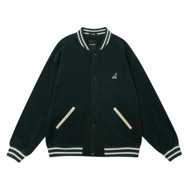 M ジャケット CQK KRFC-JK85540GN コーデュロイ バーシティ ジャケット 8554 グリーン