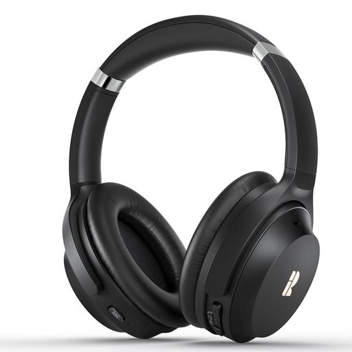 BLUEDEE ヘッドホン BLUETOOTH ヘッドホン アクティブノイズキャンセリング ワイヤレスヘッドホン 有線対応 最大50時間再生 HIFIステレオ 低遅延 軽量 急速充電 ブラック