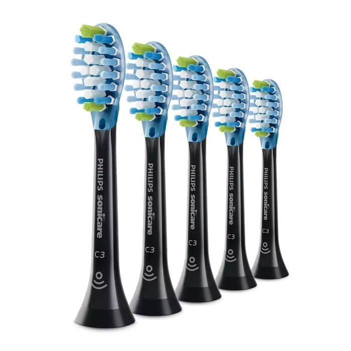 ソニッケアー専用 替えブラシ プレミアムクリーン レギュラー 5本 HX9045-96 ブラック