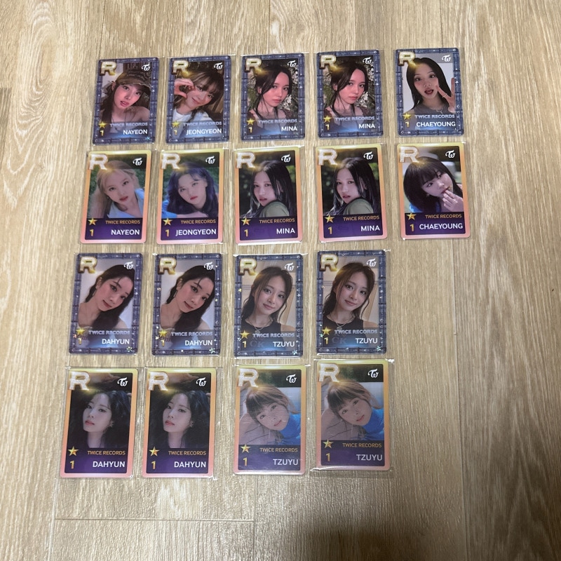 TWICE SUPERSTAR SSJYP Twice Records 8th Anniversary Pop-Up Photocard OFFICIAL
