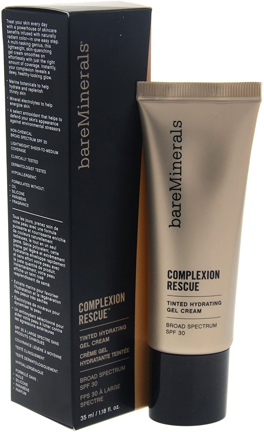 ベアミネラカラーレスキュー着色ハイドレートジェルクリームSPF30ナチュラル05無香料1.1 5,559円