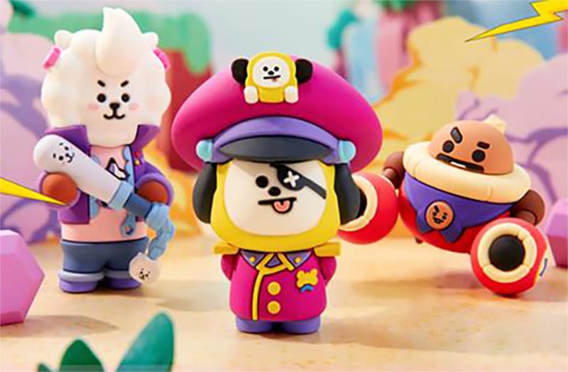 Qoo10] BT21 BTS 公式グッズ Brawl Star : KPOP