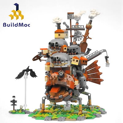 Qoo10] ハウルの動く城 ビルディングブロック M : おもちゃ・知育