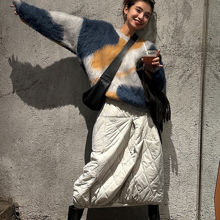 ボトムス スカート ロングスカート バルーンスカート ポケット キルティング ウエストゴム かわいい 大人可愛い きれいめ シンプル カジュアル 上品 おしゃれ かっこい 大人女子 こなれ感 レトロ 7,224円