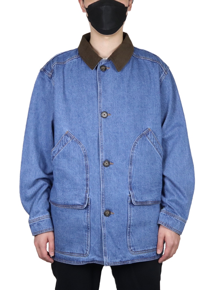 エディーバウアー デニムジャケット EDDIE BAUER アウター メンズ レディース アウトドア カジュアル アメカジ ブランド 大きいサイズ おしゃれ