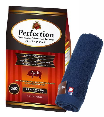 ラスミック ドッグフード パーフェクション ポーク 小粒 6kg【犬想いオリジナル今治ハンドタオルセット】【タオルカラー ネイビー】【正規品】
