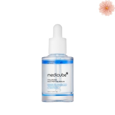 【水分ケア】ヒアルロン酸マルチペプチドセラム30ml/美容液/血清/水分/保湿/ツヤ/低刺激/スキンケア/荒れた肌/